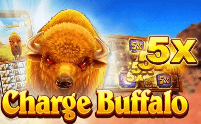Charge Buffalo เกมสล็อตน่าเล่น เกมสล็อต โบนัส คูณ 5